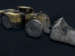 Тренажер виртуальной реальности рудничная шахта (рудник), ПДМ